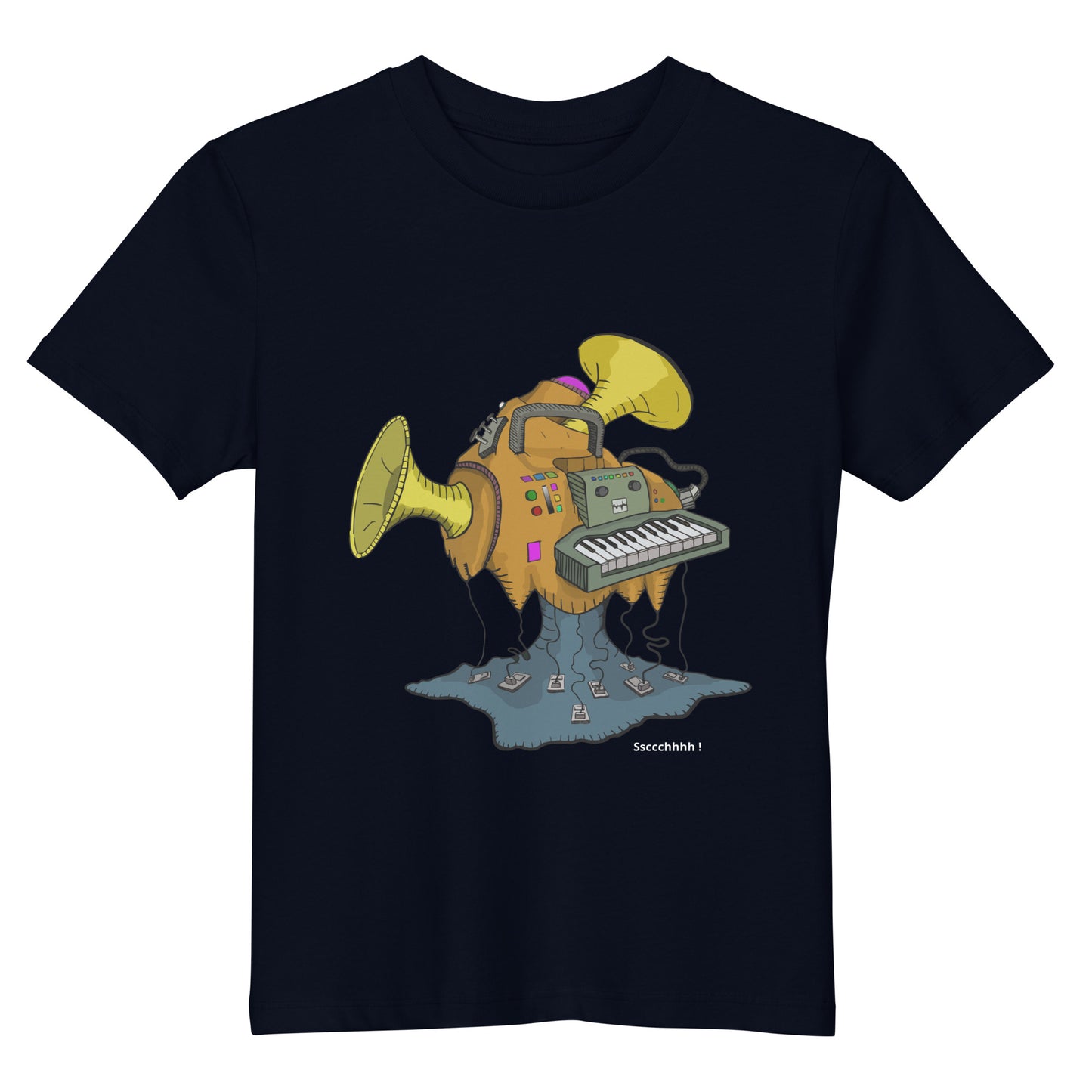 Original design t-shirt, wearable art, original drawing, creative hoover, contemporary clothing, fantasy, Kids t-shirt