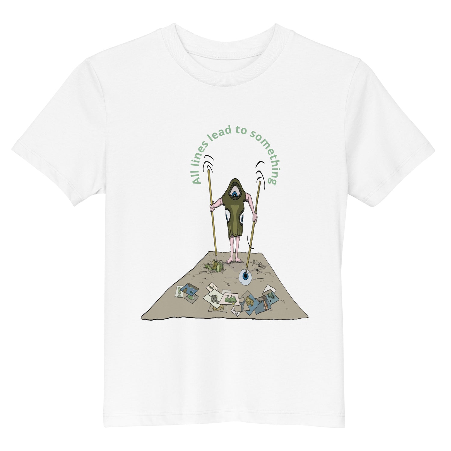 Original design t-shirt, wearable art, original drawing, creative hoover, contemporary clothing, fantasy, Kids t-shirt