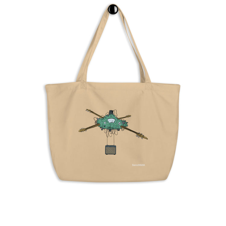 eco tote bag, organic cotton, reusable bag, sustainable fashion, art tote, creative hoover,