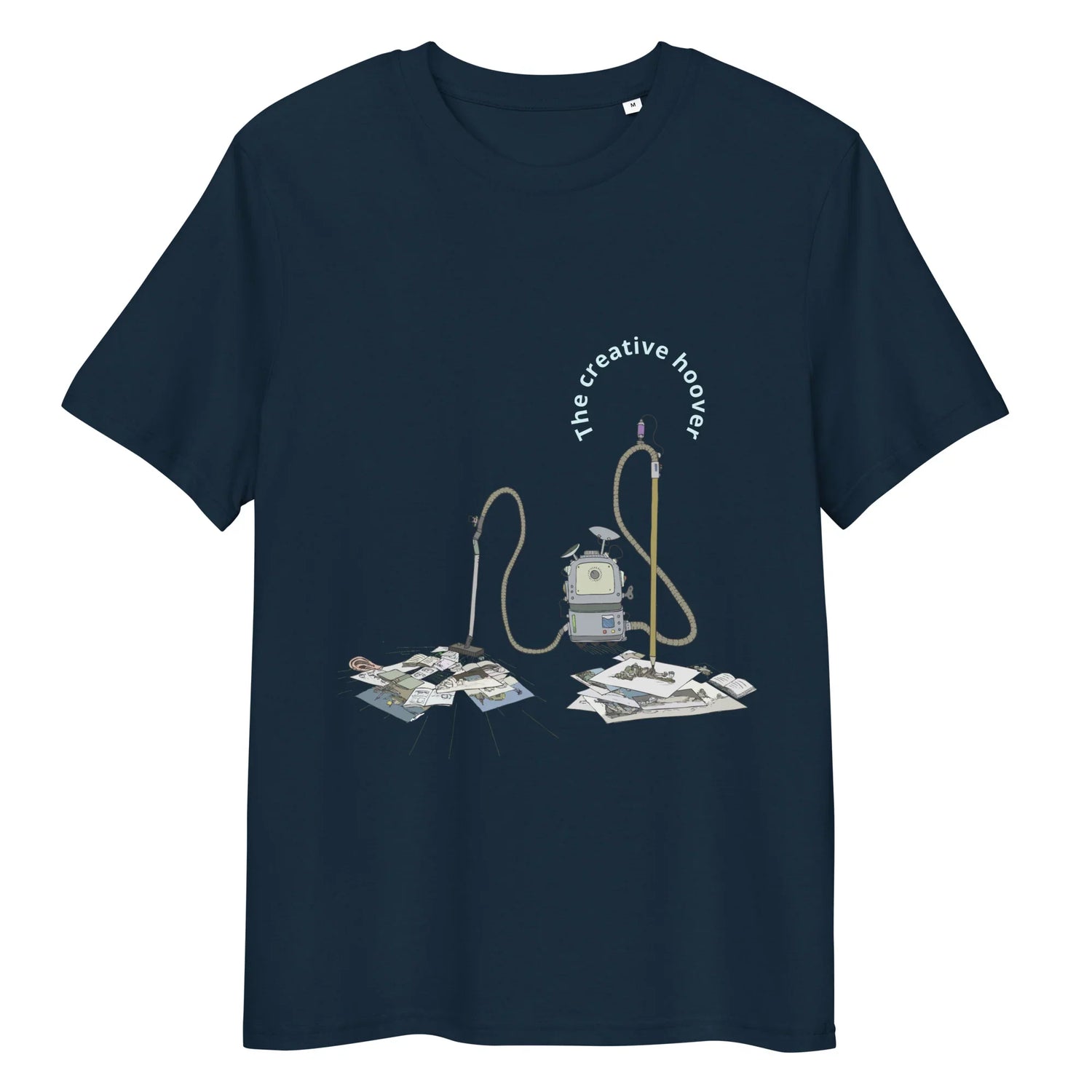 t-shirt, wearable art, original drawing, creative hoover, contemporary clothing