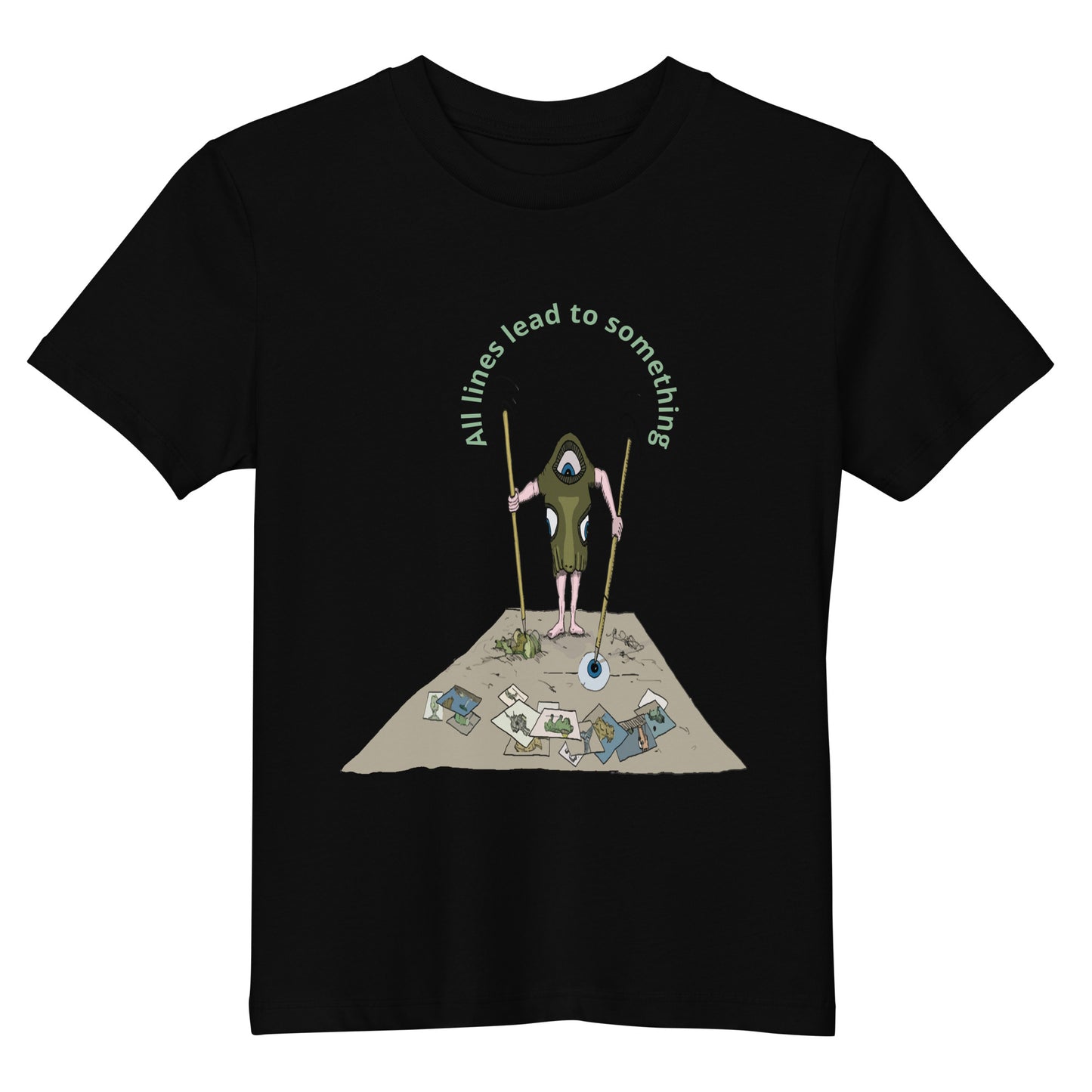 Original design t-shirt, wearable art, original drawing, creative hoover, contemporary clothing, fantasy, Kids t-shirt
