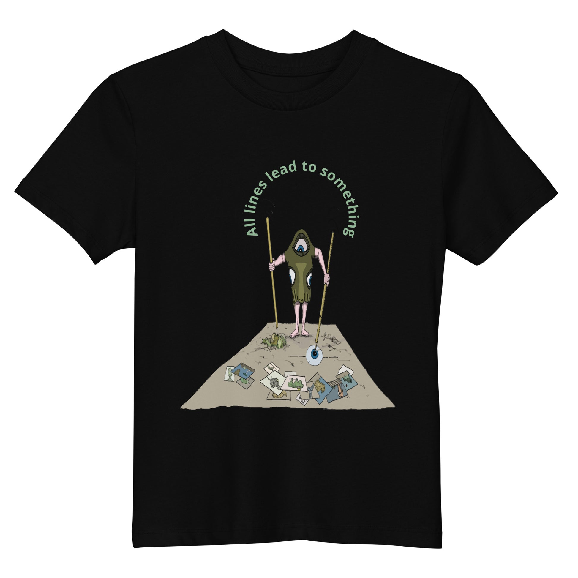 Original design t-shirt, wearable art, original drawing, creative hoover, contemporary clothing, fantasy, Kids t-shirt
