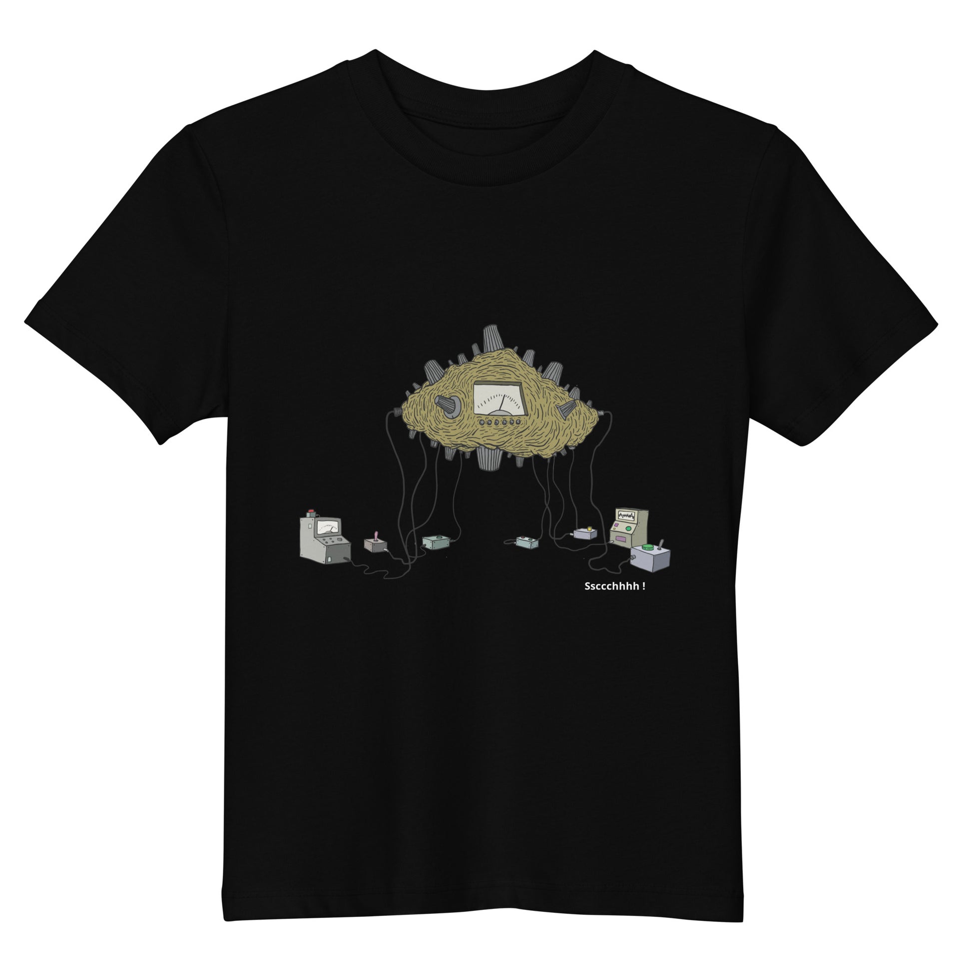 Original design t-shirt, wearable art, original drawing, creative hoover, contemporary clothing, fantasy, Kids t-shirt, music