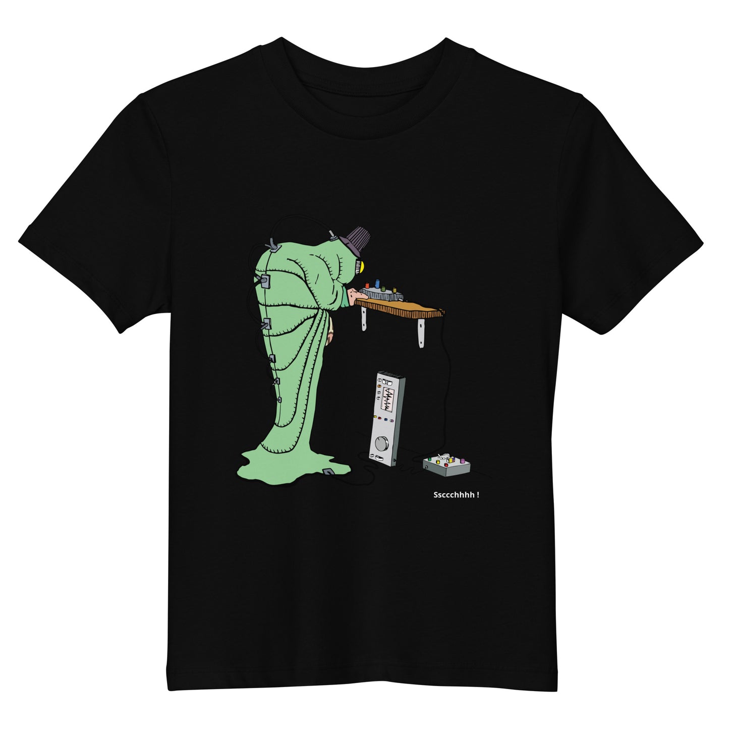 Original design t-shirt, wearable art, original drawing, creative hoover, contemporary clothing, fantasy, Kids t-shirt, music, sound sculpture