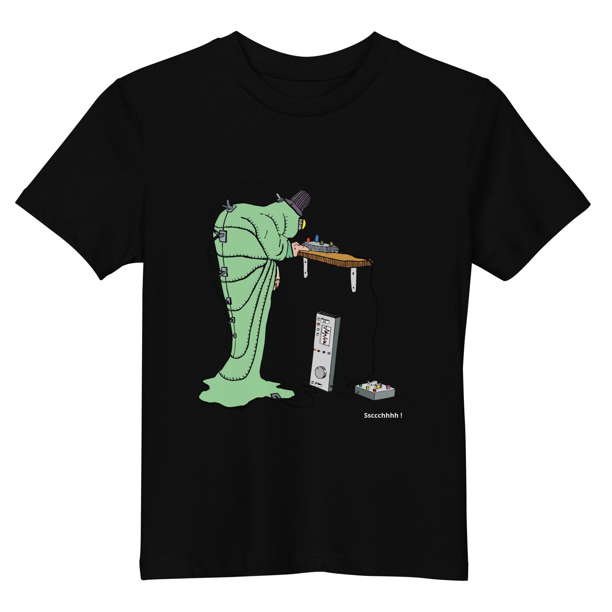 Original design t-shirt, wearable art, original drawing, creative hoover, contemporary clothing, fantasy, Kids t-shirt, music, sound sculpture