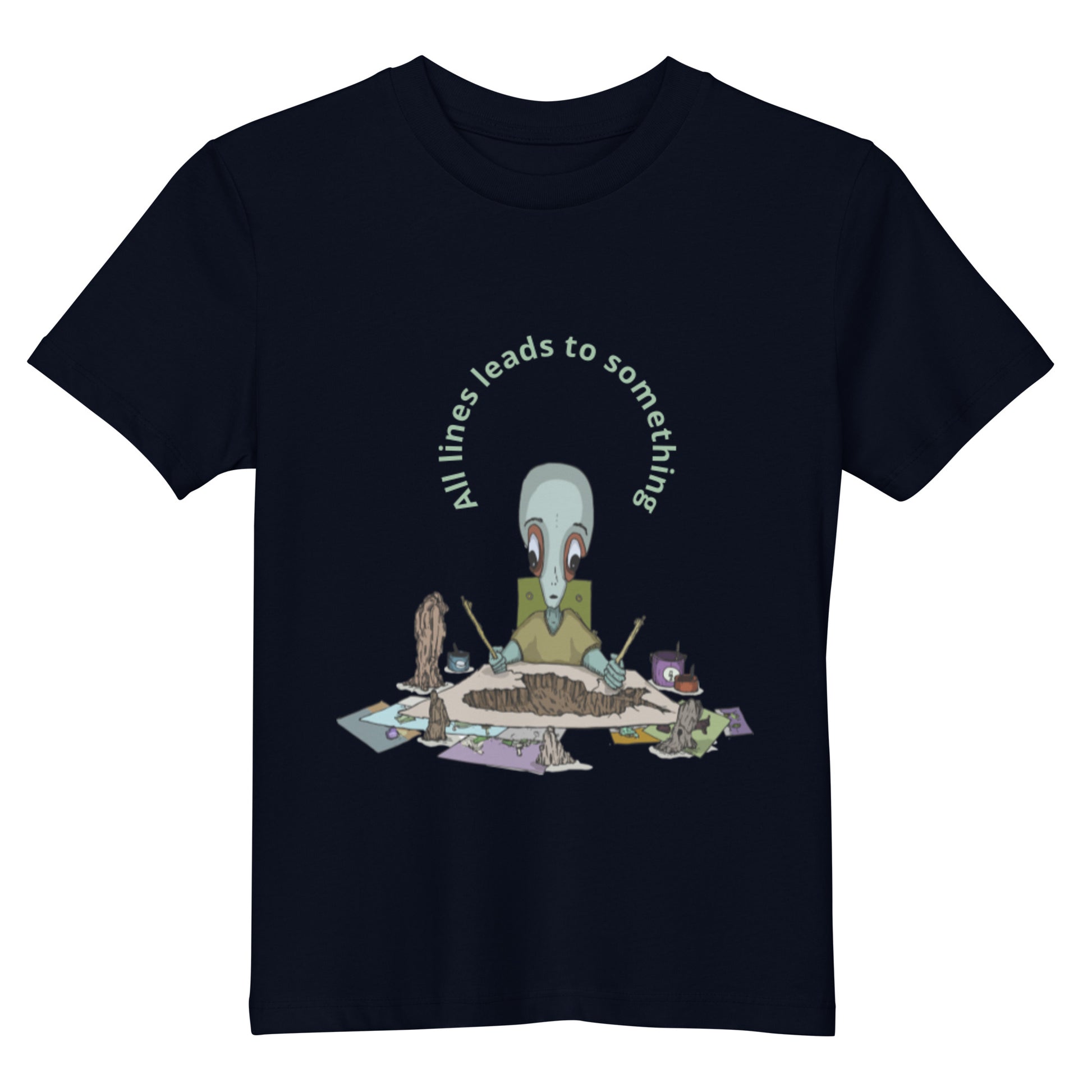 t-shirt, wearable art, original drawing, creative hoover, contemporary clothing, fantasy, cartoon art, Kids t-shirt
