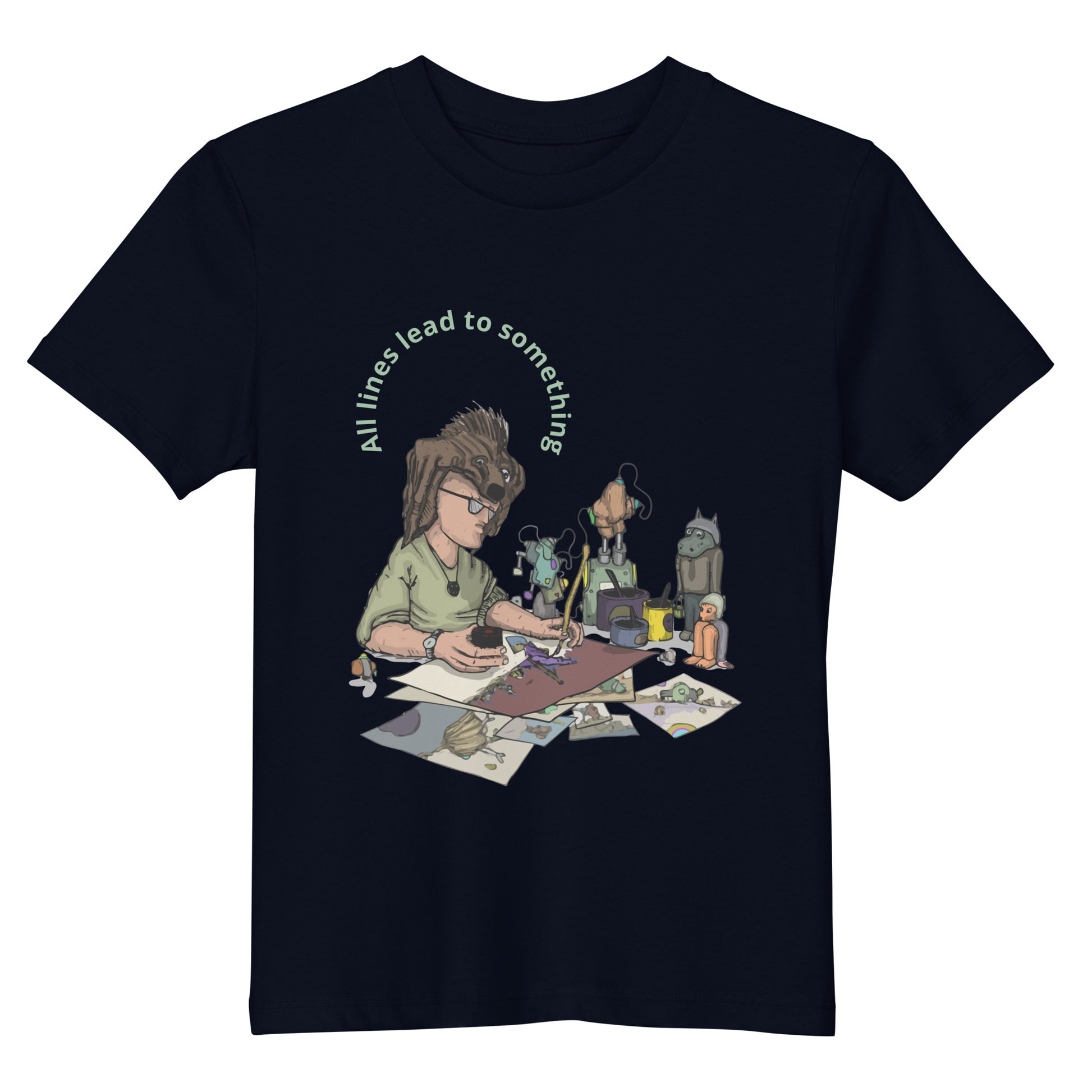 Original design t-shirt, wearable art, original drawing, creative hoover, contemporary clothing, fantasy, art, design t-shirt, 
