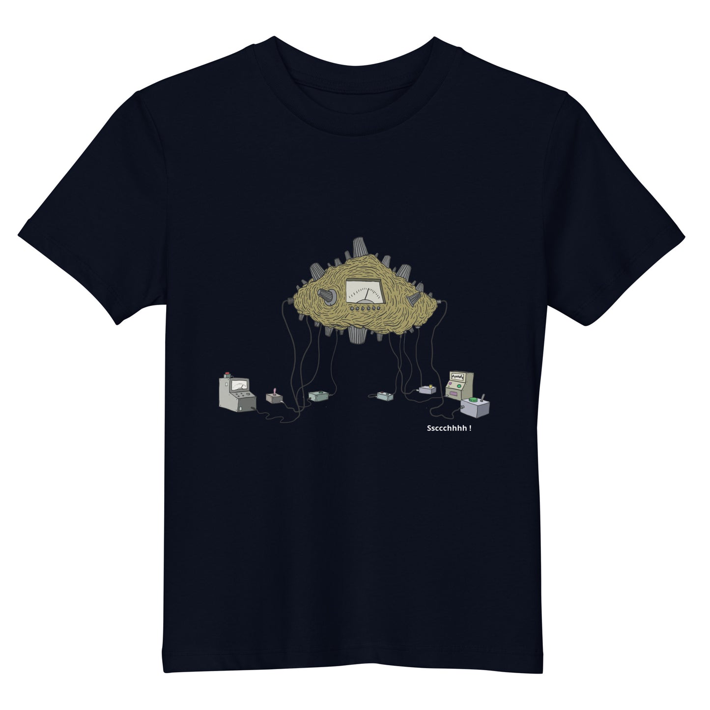 Original design t-shirt, wearable art, original drawing, creative hoover, contemporary clothing, fantasy, Kids t-shirt, music