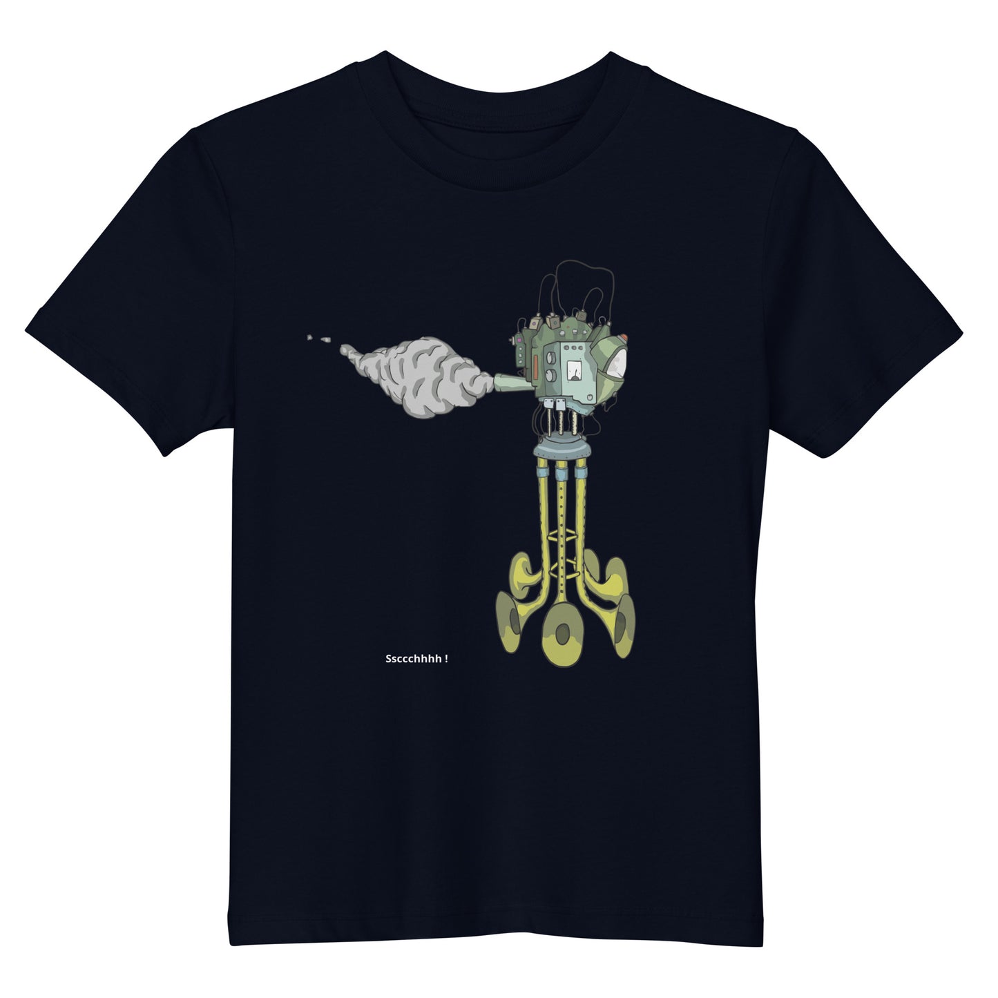 Original design t-shirt, wearable art, original drawing, creative hoover, contemporary clothing, fantasy, Kids t-shirt, music, sound sculpture