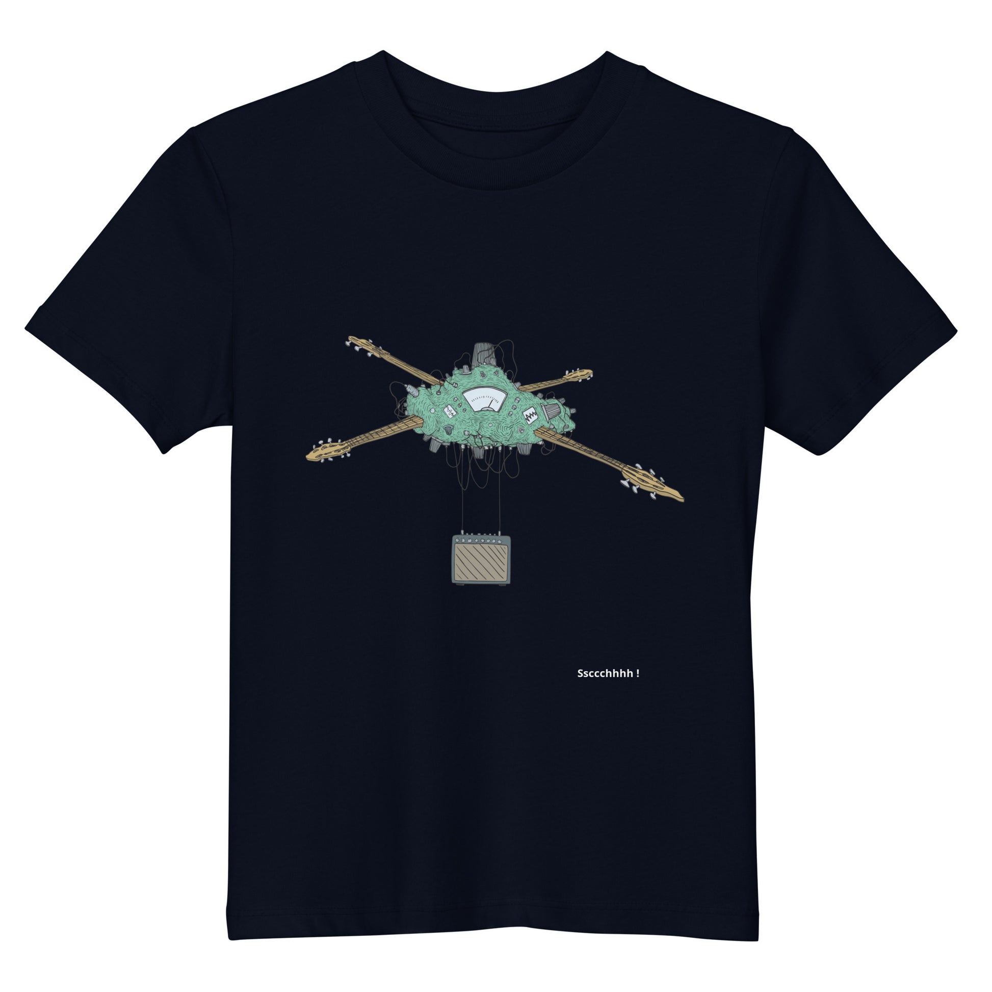 Original design t-shirt, wearable art, original drawing, creative hoover, contemporary clothing, fantasy, Kids t-shirt, music, sound sculpture