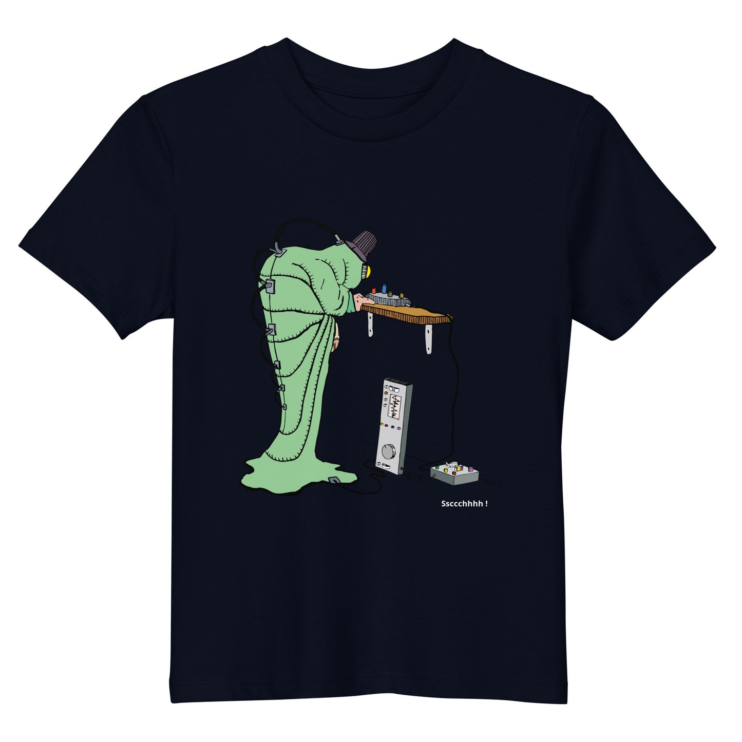 Original design t-shirt, wearable art, original drawing, creative hoover, contemporary clothing, fantasy, Kids t-shirt, music, sound sculpture