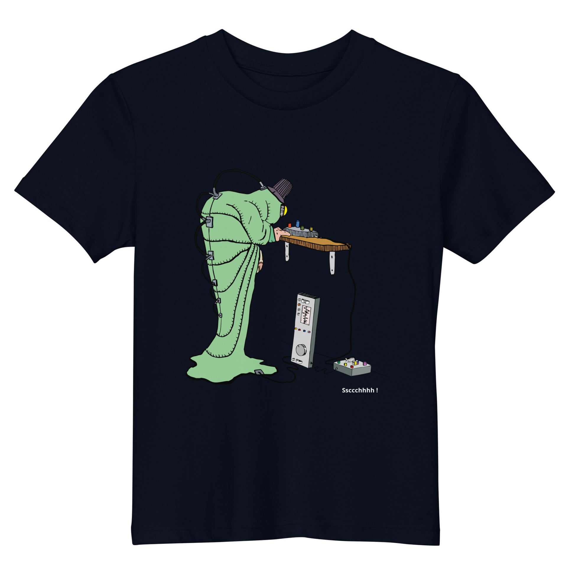 Original design t-shirt, wearable art, original drawing, creative hoover, contemporary clothing, fantasy, Kids t-shirt, music, sound sculpture