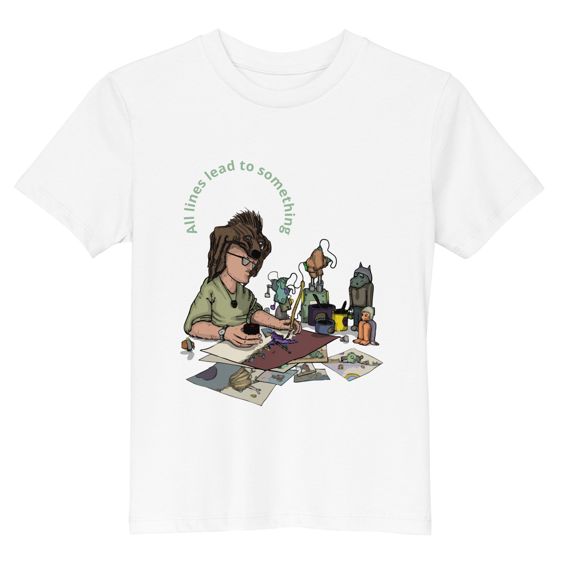 Original design t-shirt, wearable art, original drawing, creative hoover, contemporary clothing, fantasy, art, design t-shirt, 
