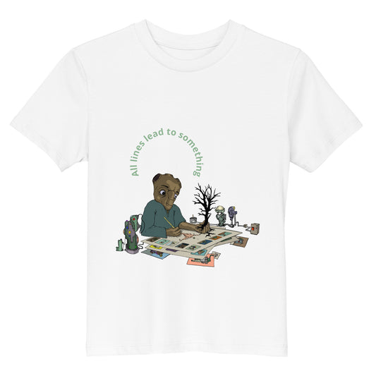 Original design t-shirt, wearable art, original drawing, creative hoover, contemporary clothing, fantasy, Kids t-shirt