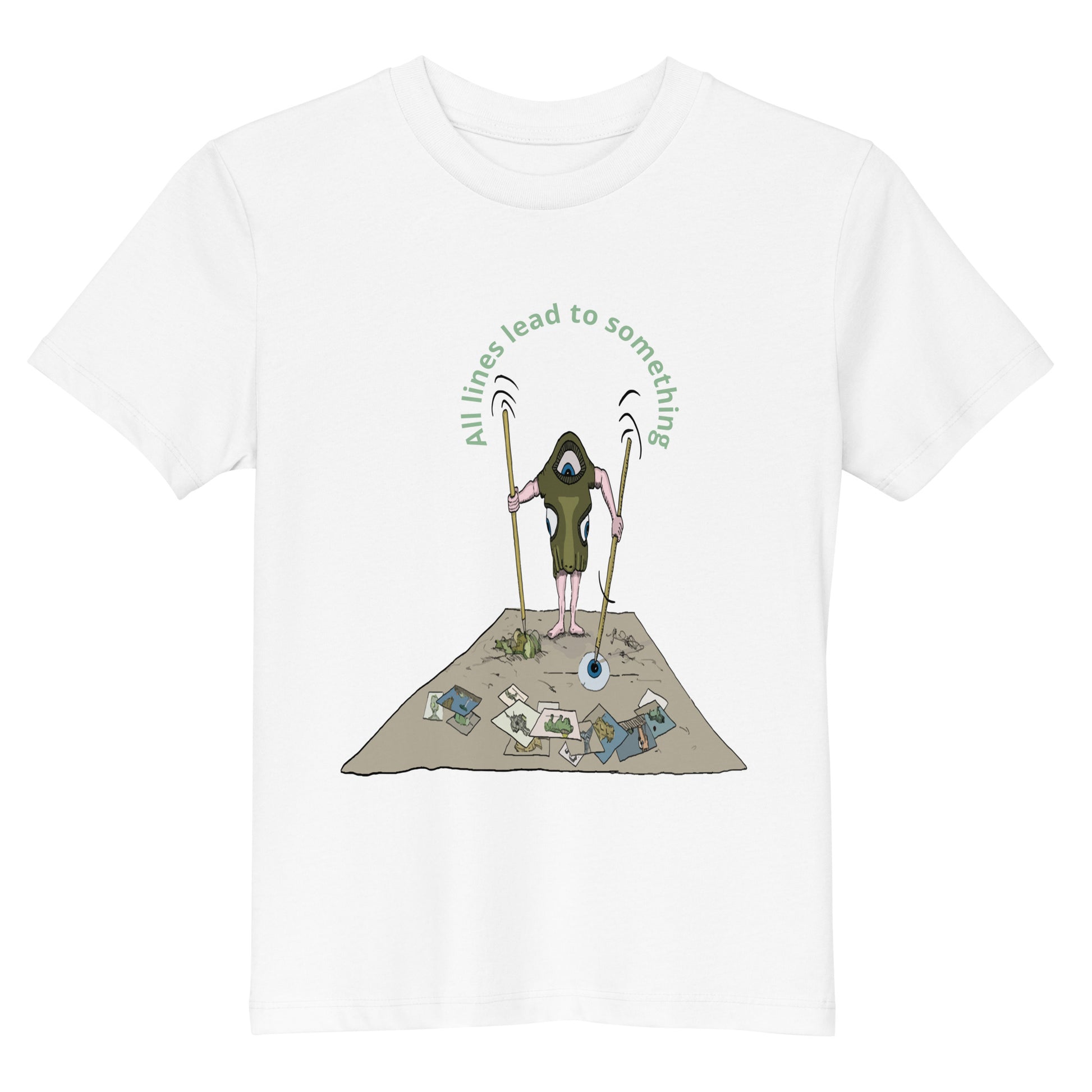 Original design t-shirt, wearable art, original drawing, creative hoover, contemporary clothing, fantasy, Kids t-shirt
