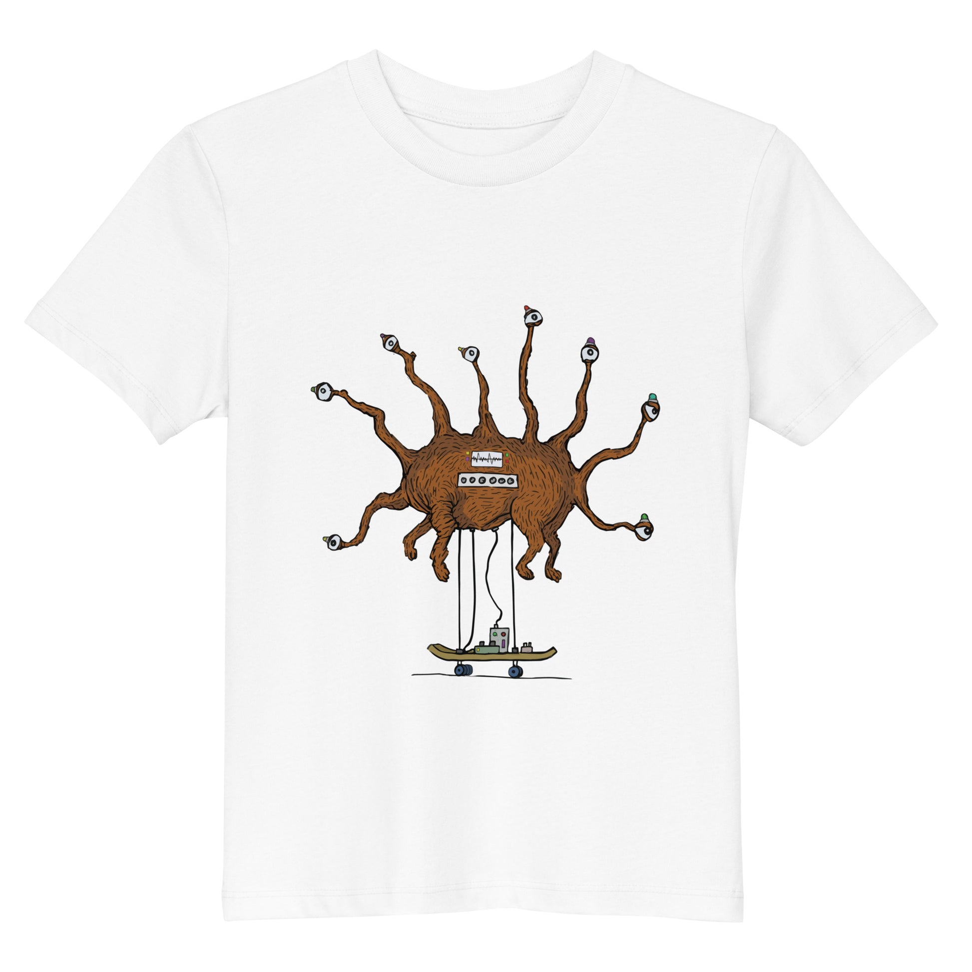 Original design t-shirt, wearable art, original drawing, creative hoover, contemporary clothing, fantasy, Kids t-shirt