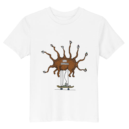 Original design t-shirt, wearable art, original drawing, creative hoover, contemporary clothing, fantasy, Kids t-shirt