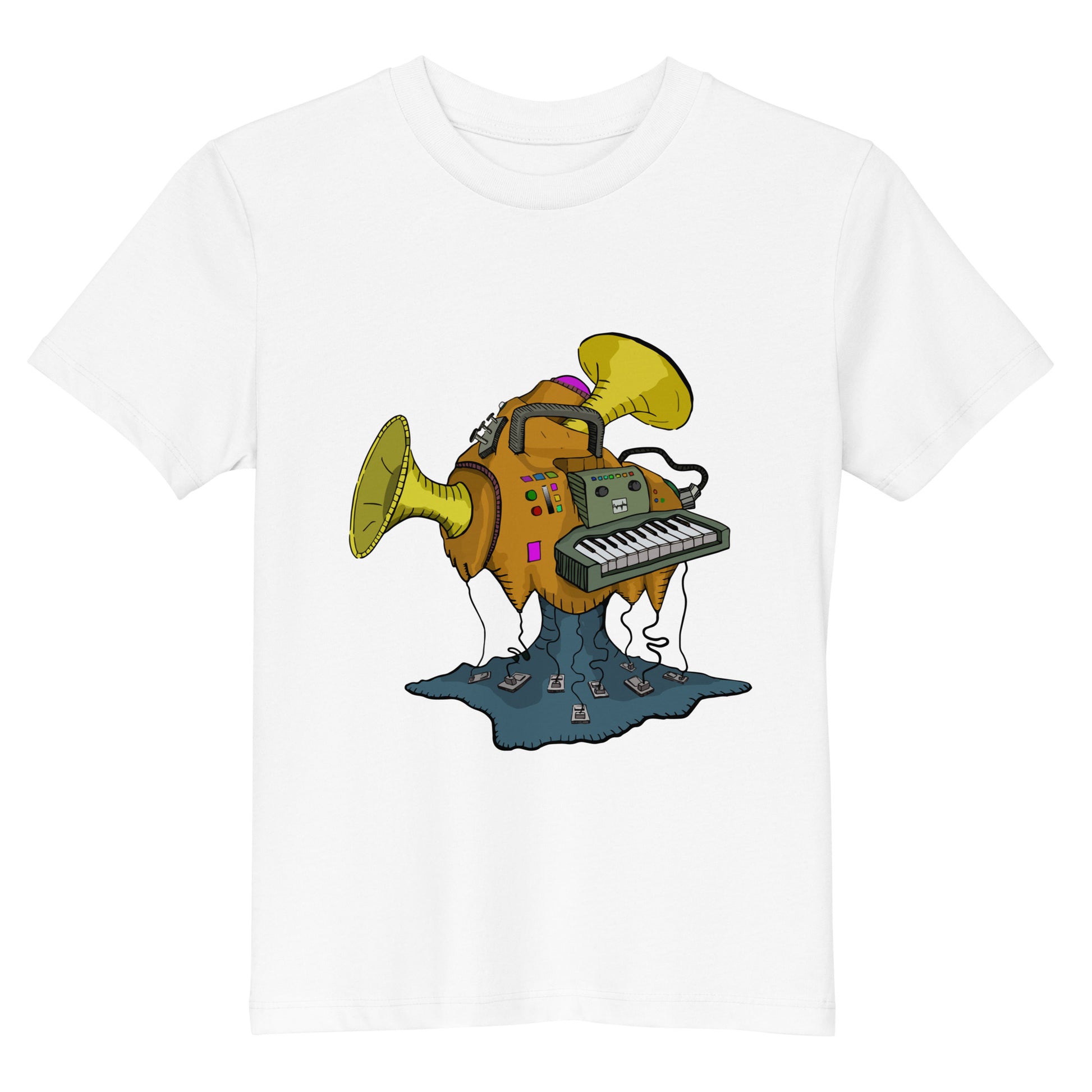 Original design t-shirt, wearable art, original drawing, creative hoover, contemporary clothing, fantasy, Kids t-shirt
