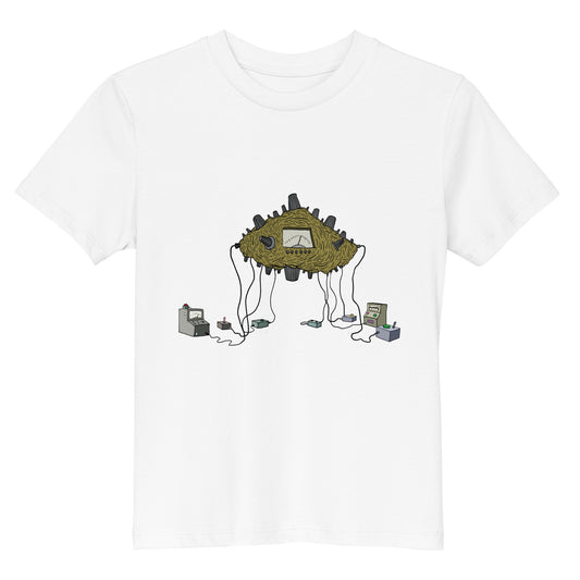 Original design t-shirt, wearable art, original drawing, creative hoover, contemporary clothing, fantasy, Kids t-shirt, music