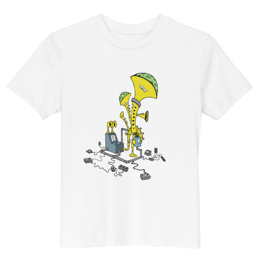 Original design t-shirt, wearable art, original drawing, creative hoover, contemporary clothing, fantasy, Kids t-shirt, music