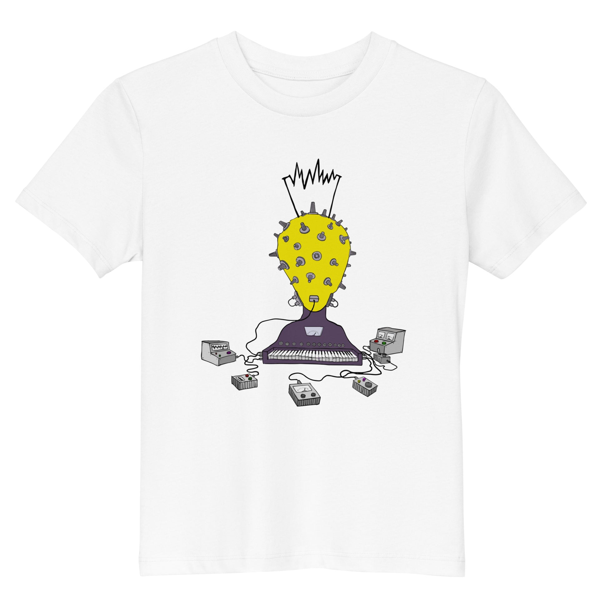 Original design t-shirt, wearable art, original drawing, creative hoover, contemporary clothing, fantasy, Kids t-shirt, music, sound sculpture