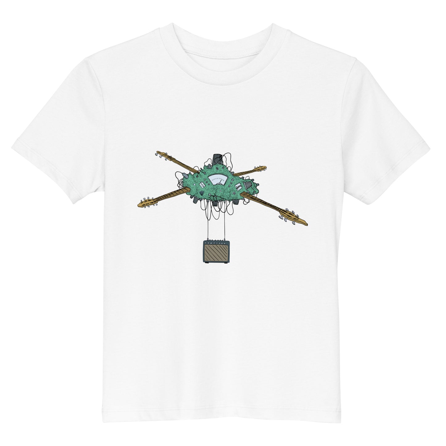 Original design t-shirt, wearable art, original drawing, creative hoover, contemporary clothing, fantasy, Kids t-shirt, music, sound sculpture