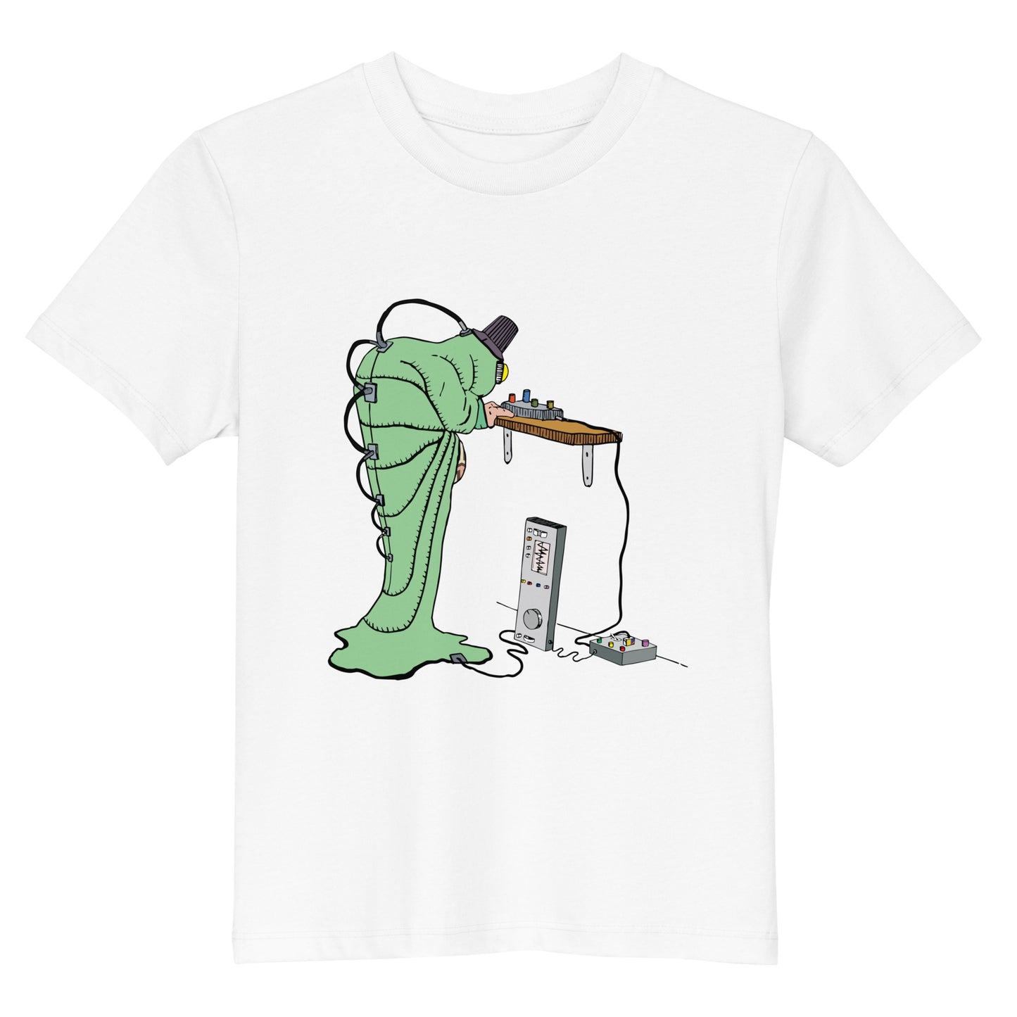 Original design t-shirt, wearable art, original drawing, creative hoover, contemporary clothing, fantasy, Kids t-shirt, music, sound sculpture