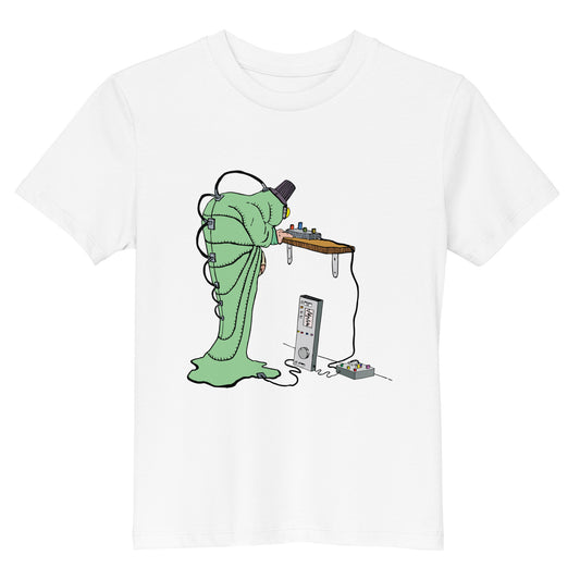 Original design t-shirt, wearable art, original drawing, creative hoover, contemporary clothing, fantasy, Kids t-shirt, music, sound sculpture