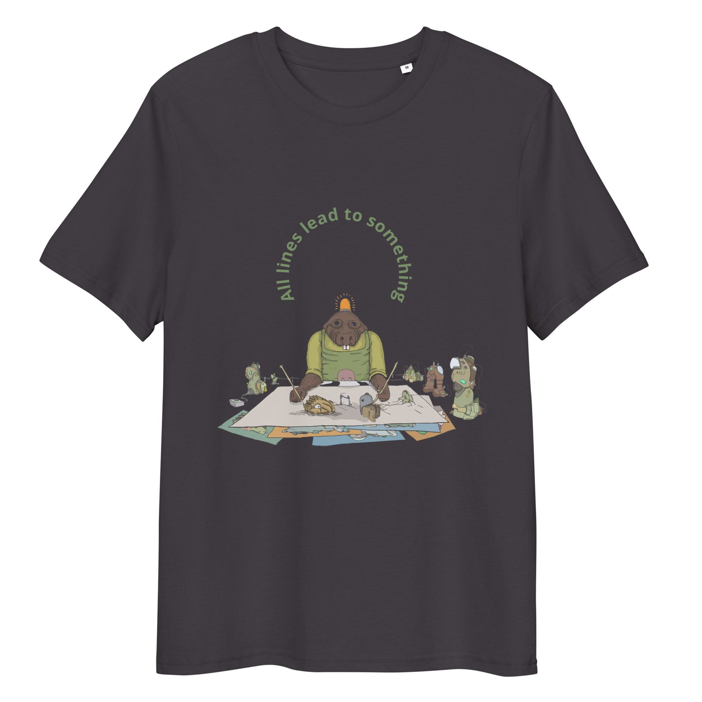 t-shirt, wearable art, original drawing, creative hoover, contemporary clothing, fantasy, cartoon art, Kids t-shirt

