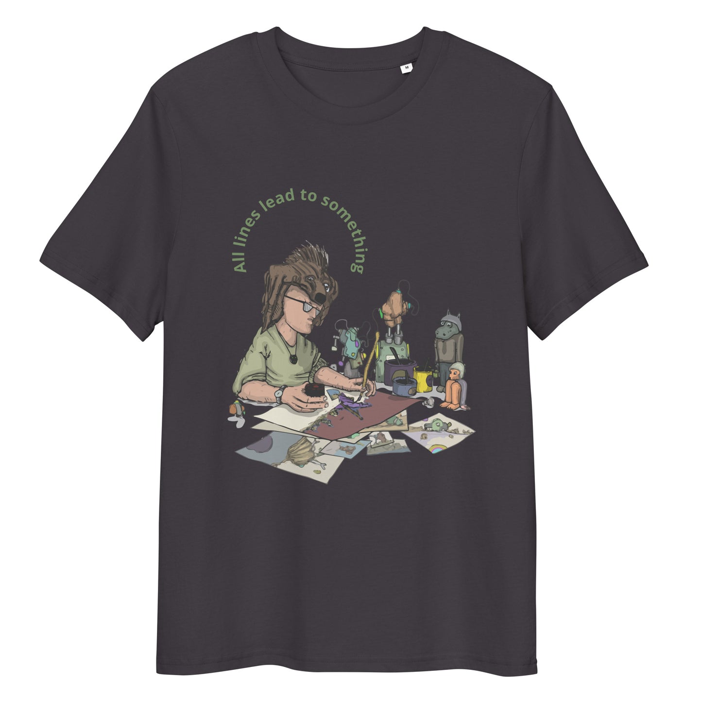 Original design t-shirt, wearable art, original drawing, creative hoover, contemporary clothing, fantasy, art
