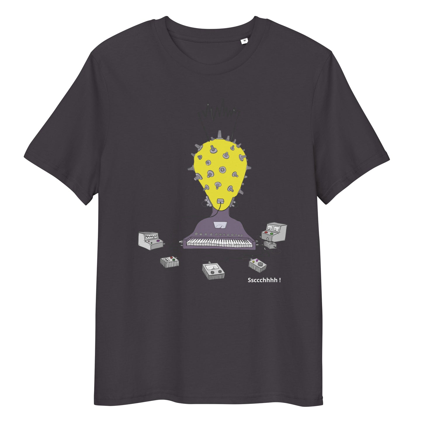Original design t-shirt, wearable art, original drawing, creative hoover, contemporary clothing, fantasy, art, design t-shirt, music, sound sculpture
