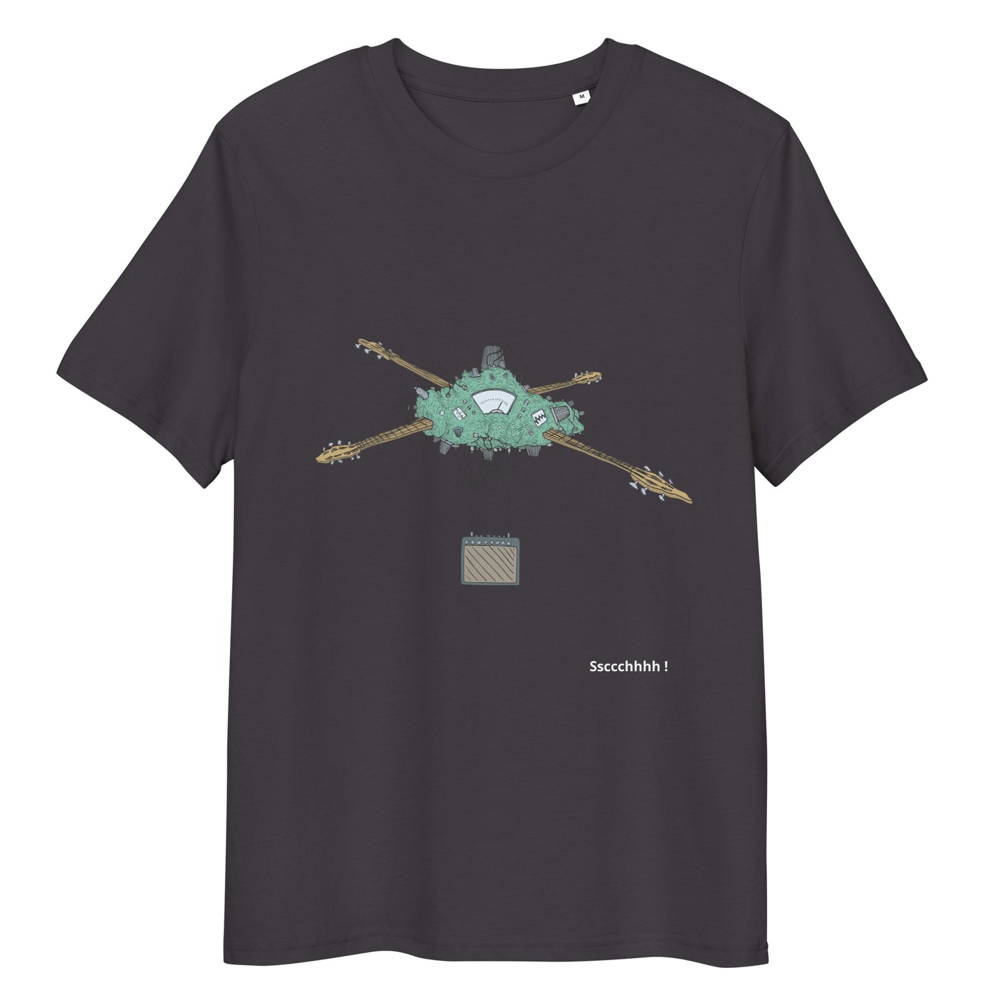 Original design t-shirt, wearable art, original drawing, creative hoover, contemporary clothing, fantasy, art, design t-shirt, music, sound sculpture
