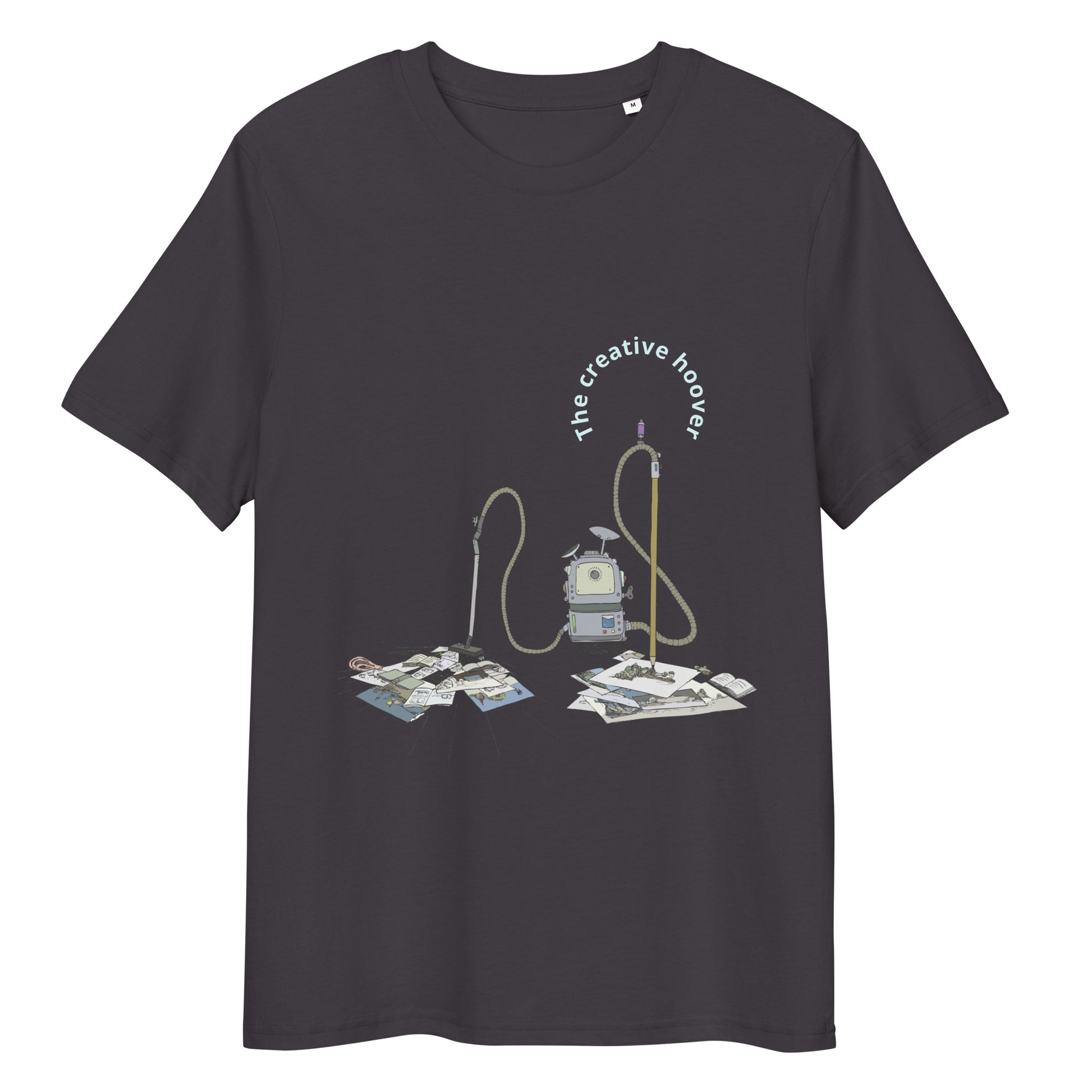 t-shirt, wearable art, original drawing, creative hoover, contemporary clothing