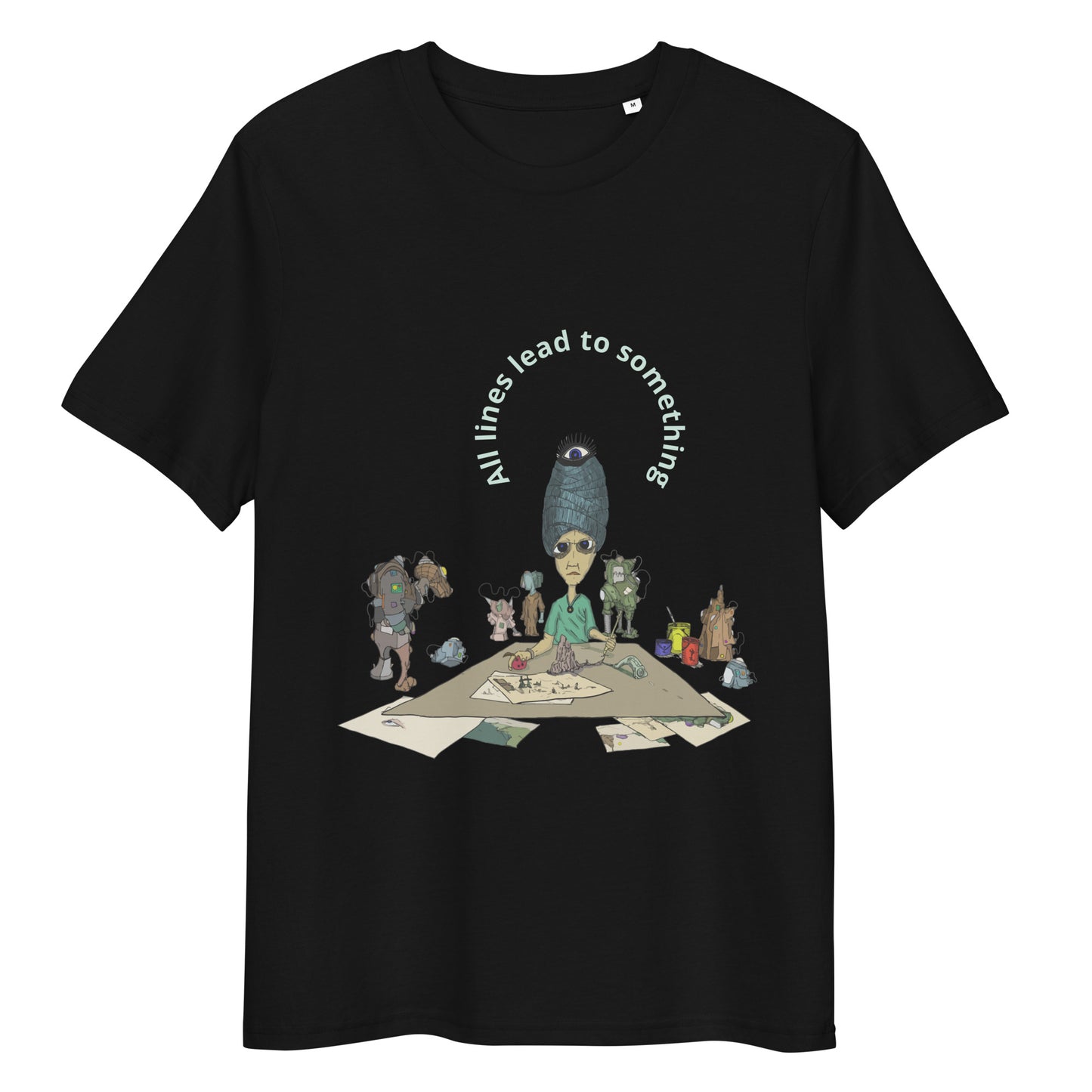 t-shirt, wearable art, original drawing, creative hoover, contemporary clothing, fantasy, cartoon art, Kids t-shirt
