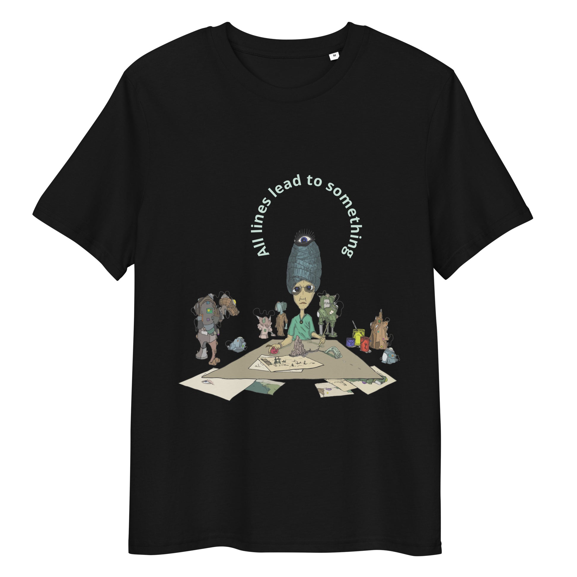 t-shirt, wearable art, original drawing, creative hoover, contemporary clothing, fantasy, cartoon art, Kids t-shirt
