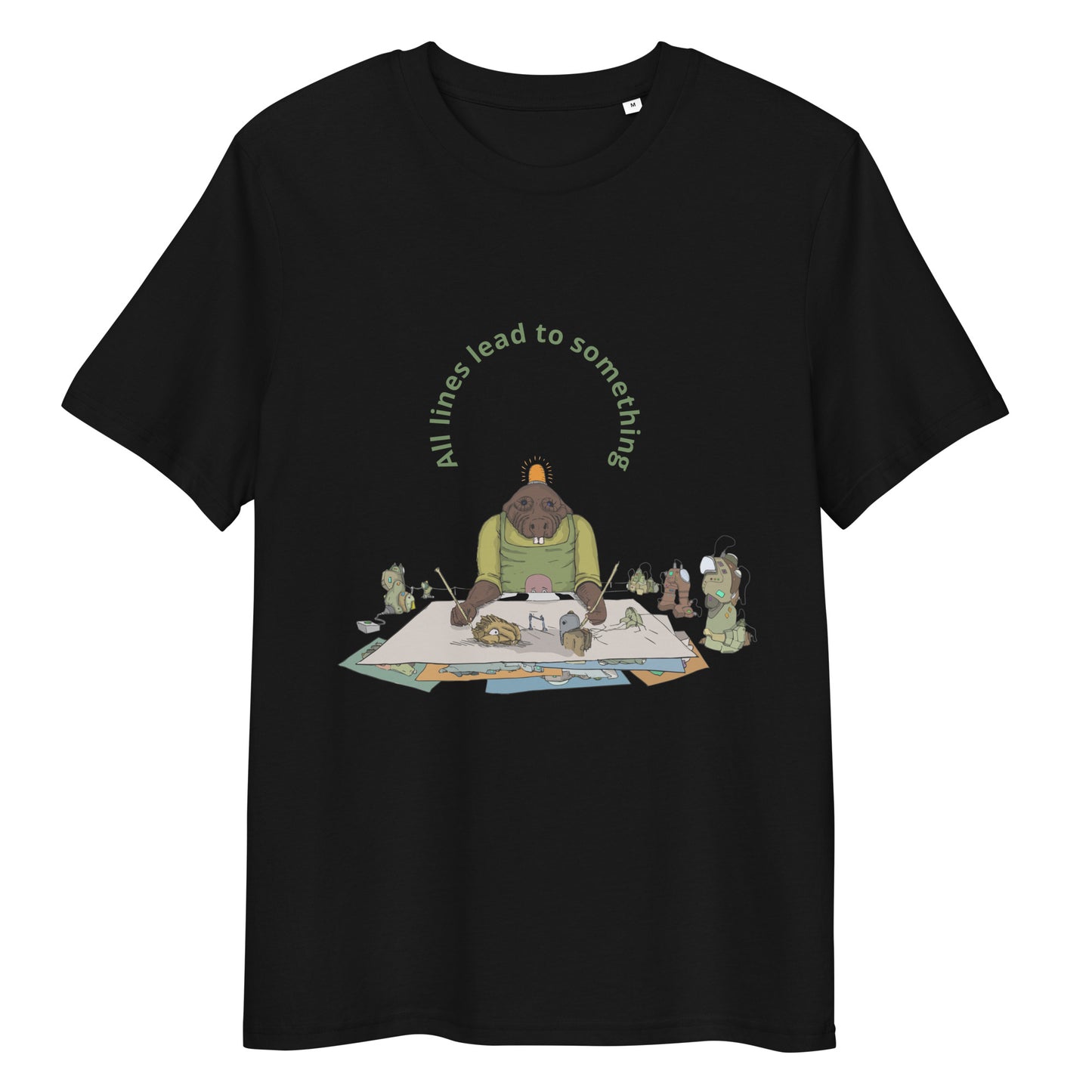 t-shirt, wearable art, original drawing, creative hoover, contemporary clothing, fantasy, cartoon art, Kids t-shirt


