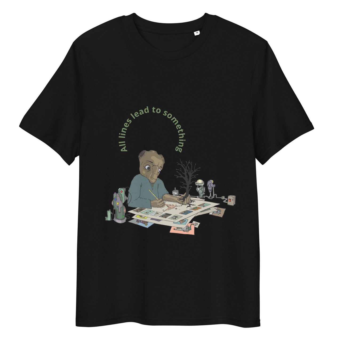 Original design t-shirt, wearable art, original drawing, creative hoover, contemporary clothing, fantasy, art, design t-shirt, 
