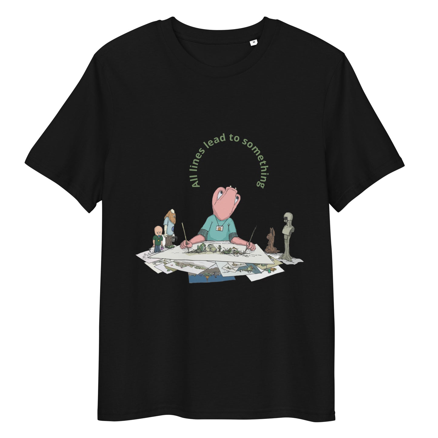 Original design t-shirt, wearable art, original drawing, creative hoover, contemporary clothing, fantasy, art, design t-shirt, 
