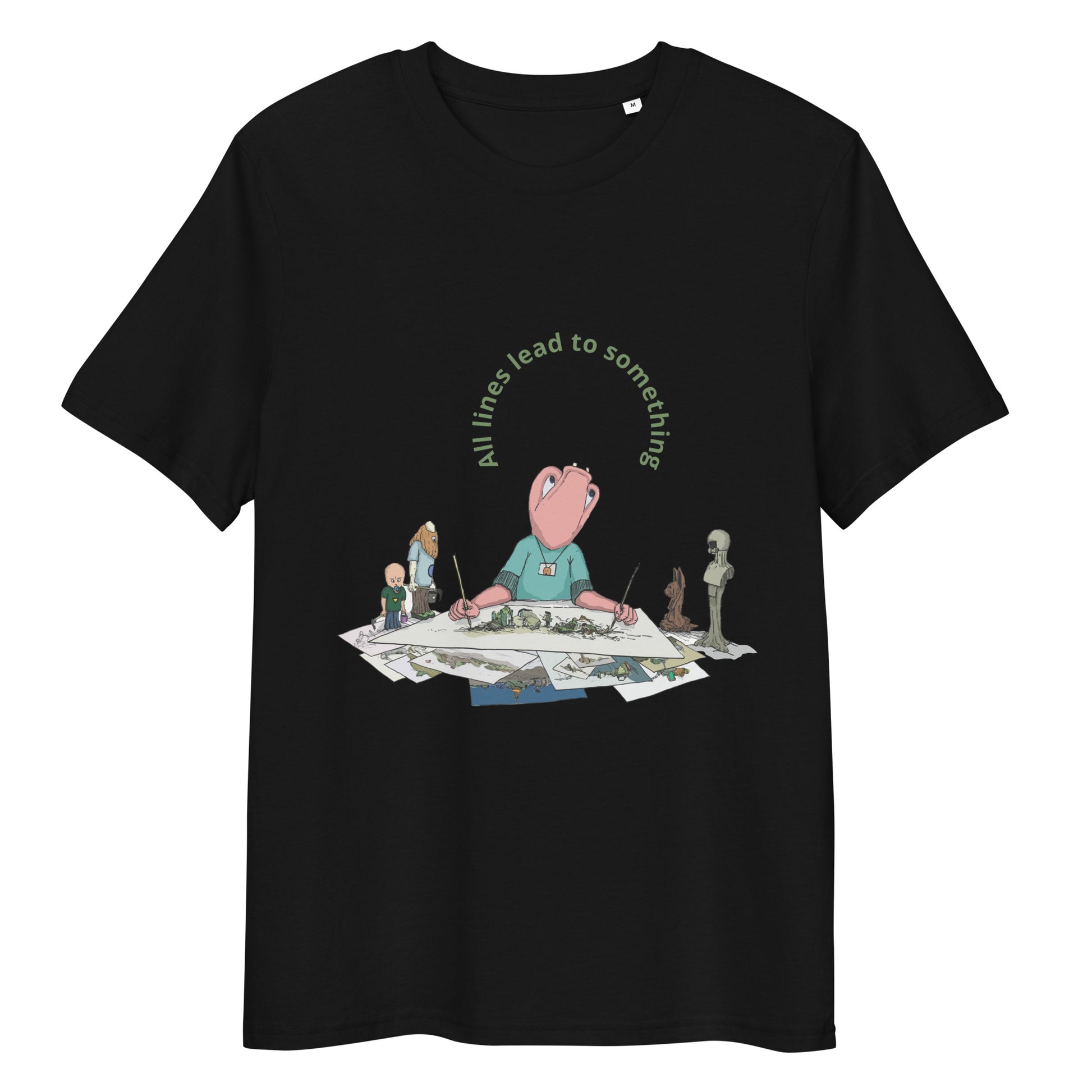 Original design t-shirt, wearable art, original drawing, creative hoover, contemporary clothing, fantasy, art, design t-shirt, 
