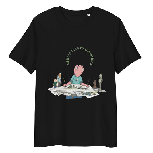 Original design t-shirt, wearable art, original drawing, creative hoover, contemporary clothing, fantasy, art, design t-shirt, 
