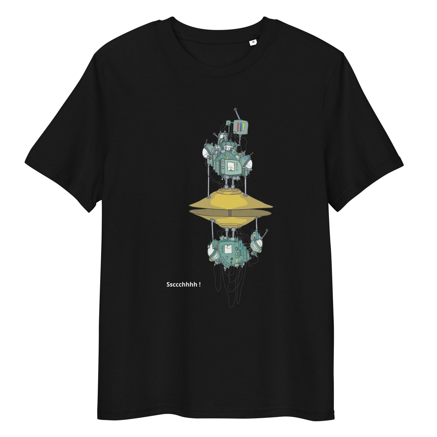 Original design t-shirt, wearable art, original drawing, creative hoover, contemporary clothing, fantasy, art, design t-shirt, music, sound sculpture