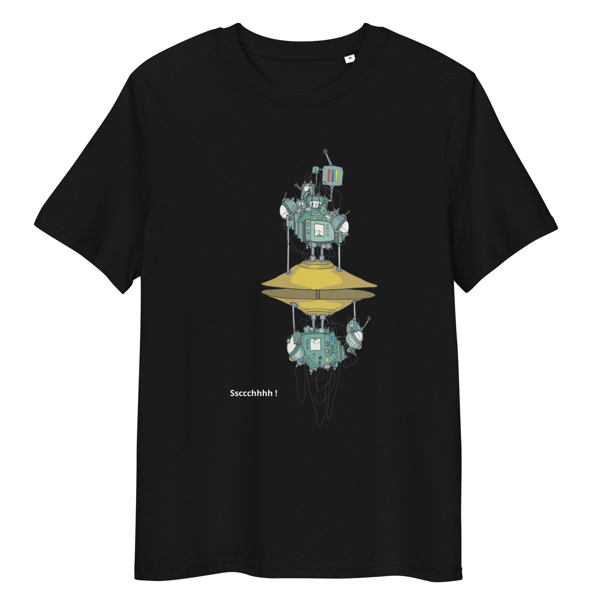 Original design t-shirt, wearable art, original drawing, creative hoover, contemporary clothing, fantasy, art, design t-shirt, music, sound sculpture
