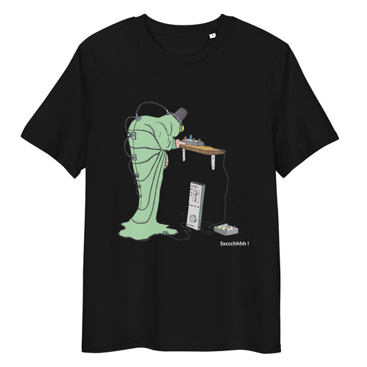 Original design t-shirt, wearable art, original drawing, creative hoover, contemporary clothing, fantasy, art, design t-shirt, music, sound sculpture
