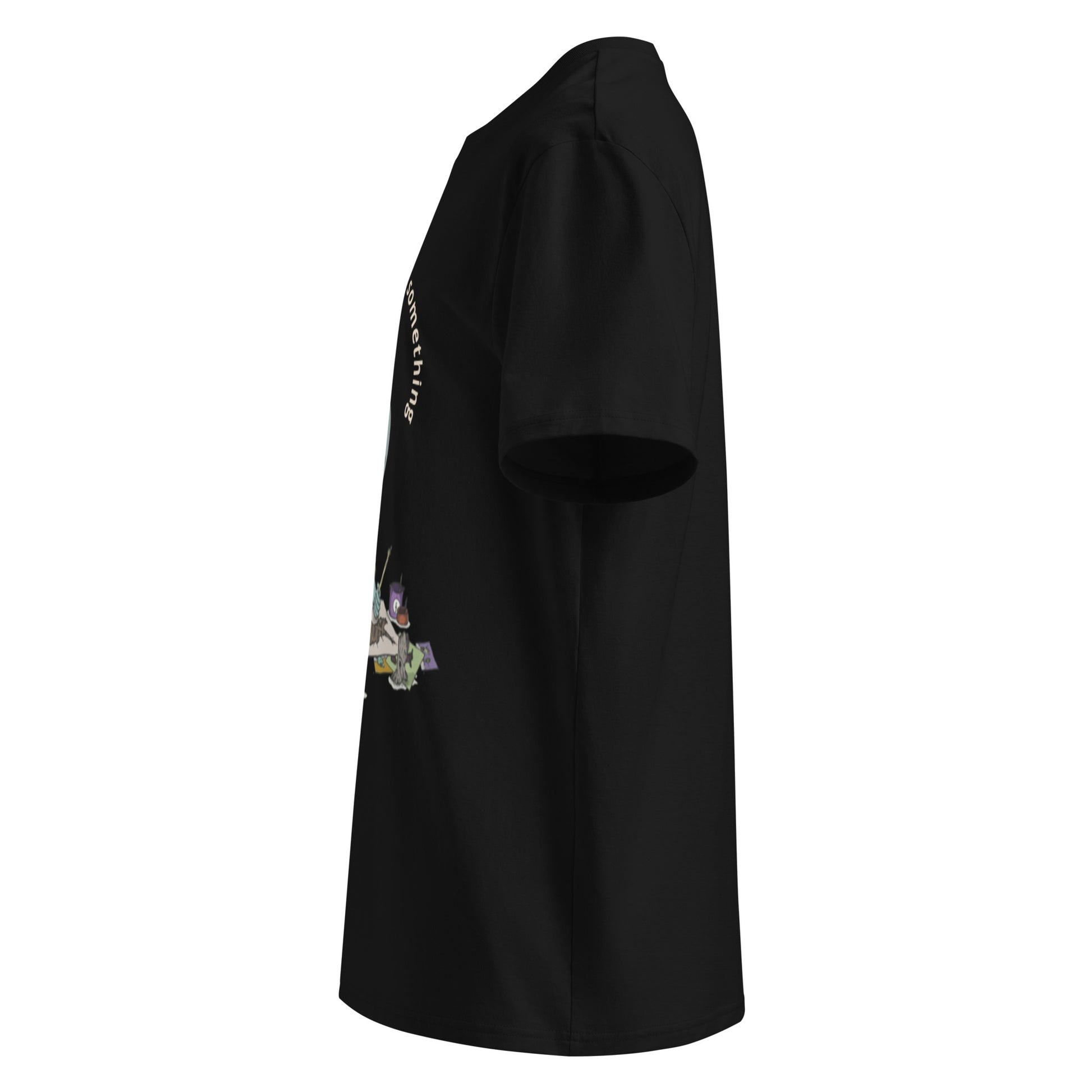 t-shirt, wearable art, original drawing, creative hoover, contemporary clothing, All lines lead to something
