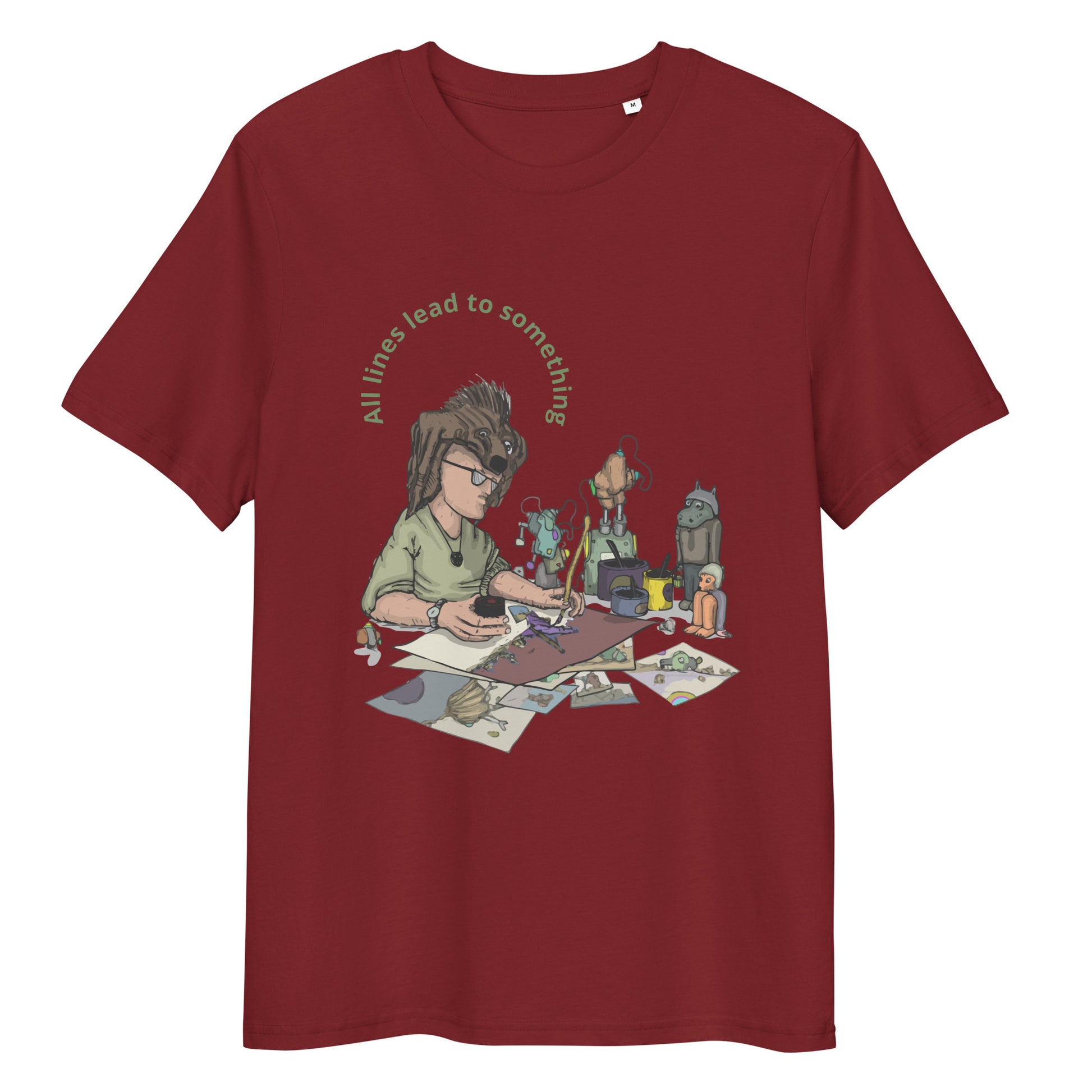 Original design t-shirt, wearable art, original drawing, creative hoover, contemporary clothing, fantasy, art
