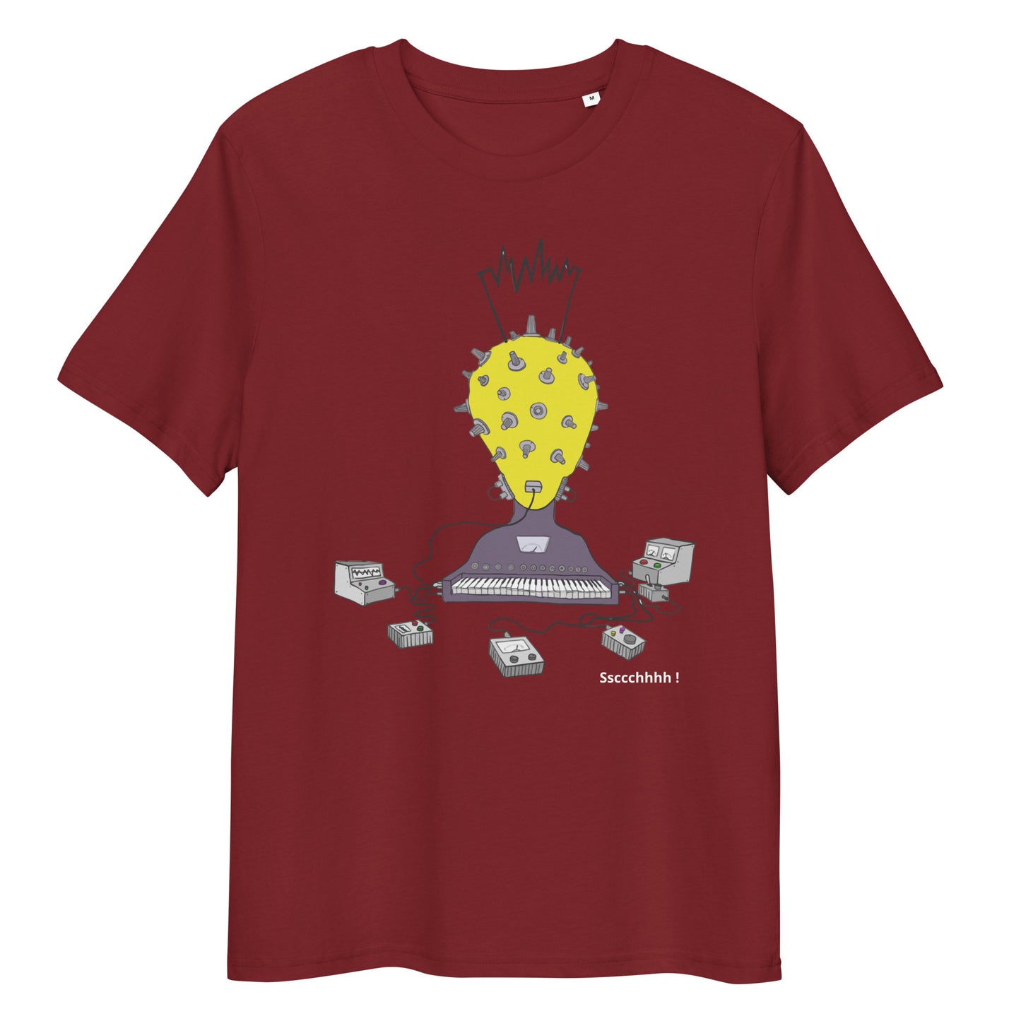 Original design t-shirt, wearable art, original drawing, creative hoover, contemporary clothing, fantasy, art, design t-shirt, music, sound sculpture
