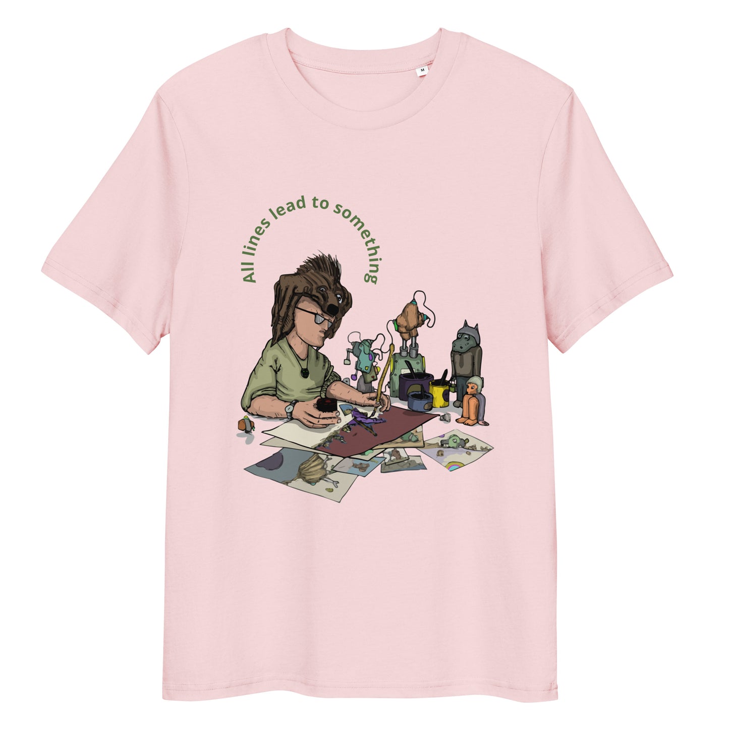 Original design t-shirt, wearable art, original drawing, creative hoover, contemporary clothing, fantasy, art