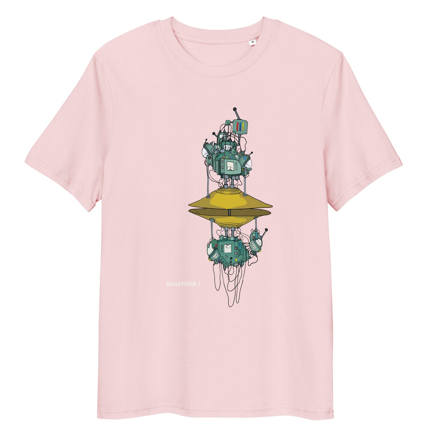 Original design t-shirt, wearable art, original drawing, creative hoover, contemporary clothing, fantasy, art, design t-shirt, music, sound sculpture