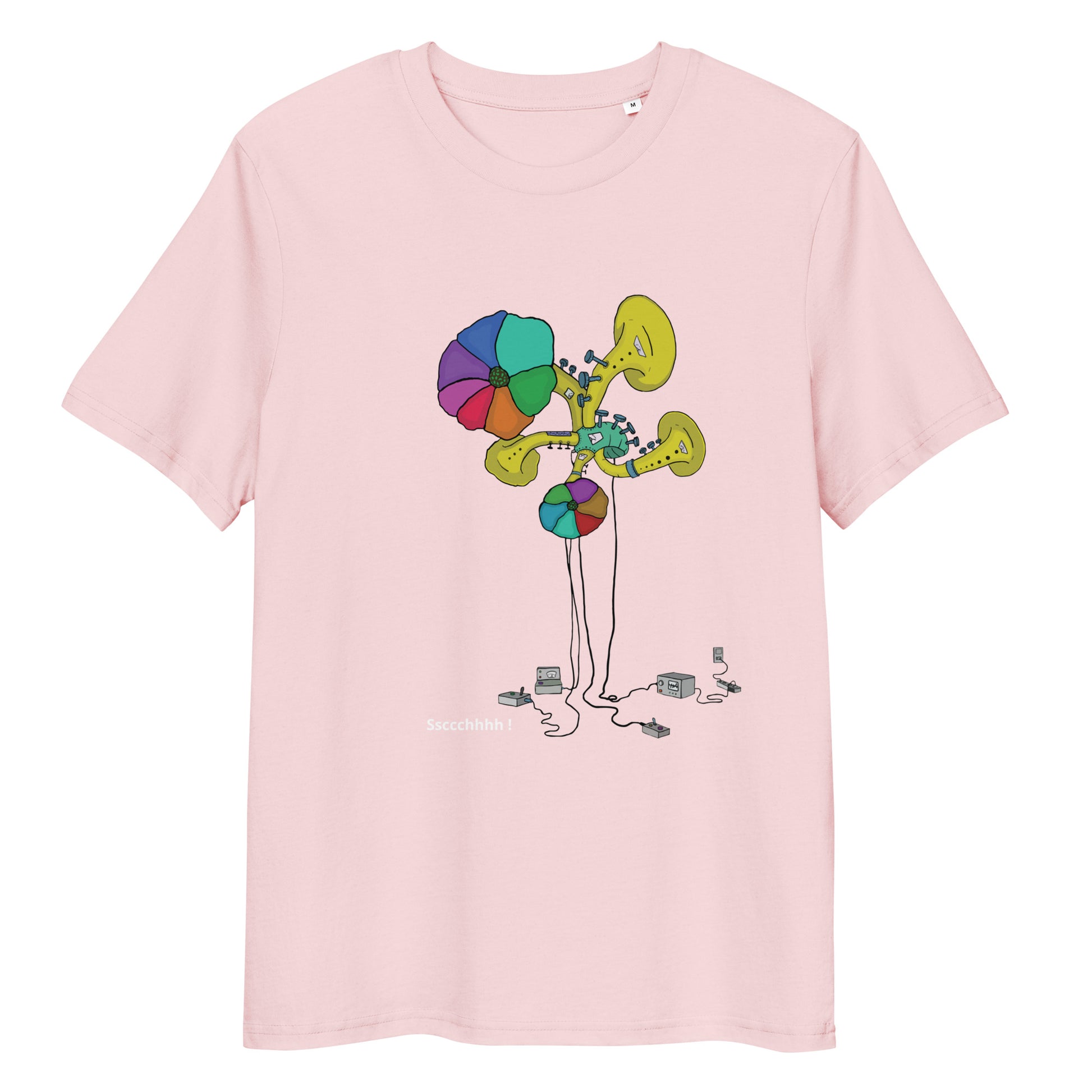 Original design t-shirt, wearable art, original drawing, creative hoover, contemporary clothing, fantasy, art, design t-shirt, music, sound sculpture
