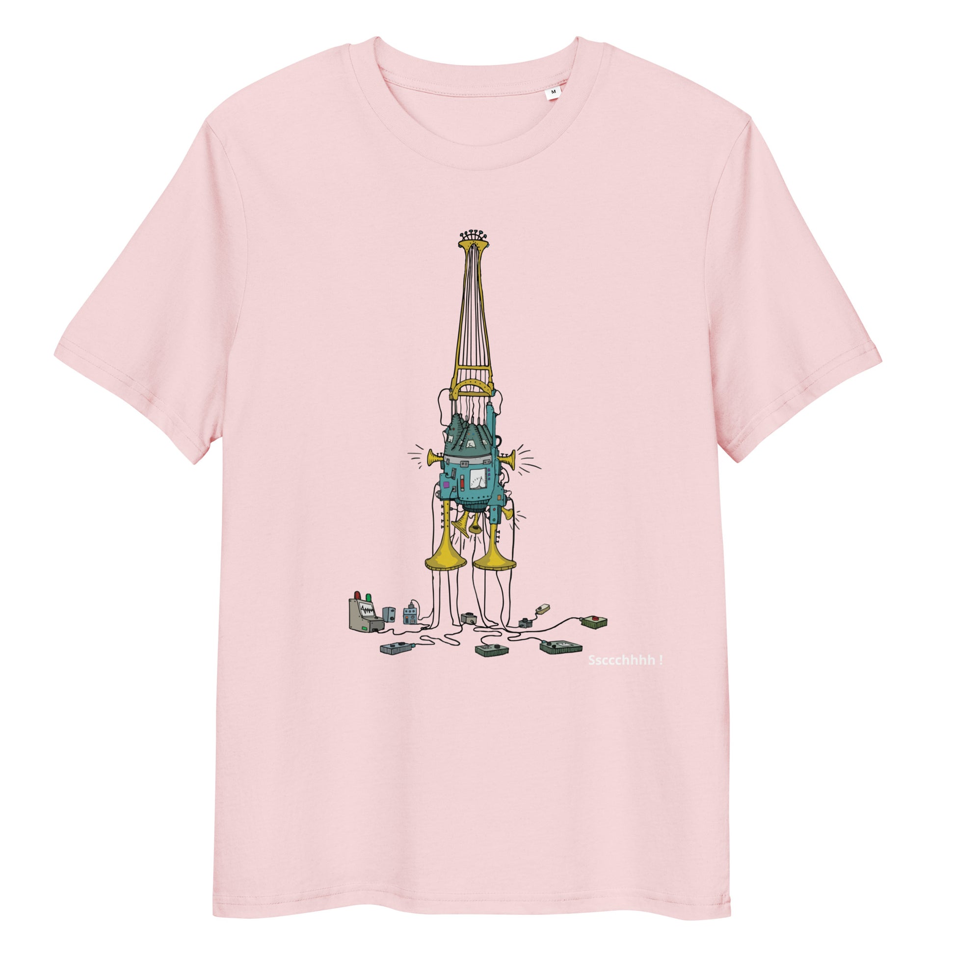 Original design t-shirt, wearable art, original drawing, creative hoover, contemporary clothing, fantasy, art, design t-shirt, music, sound sculpture
